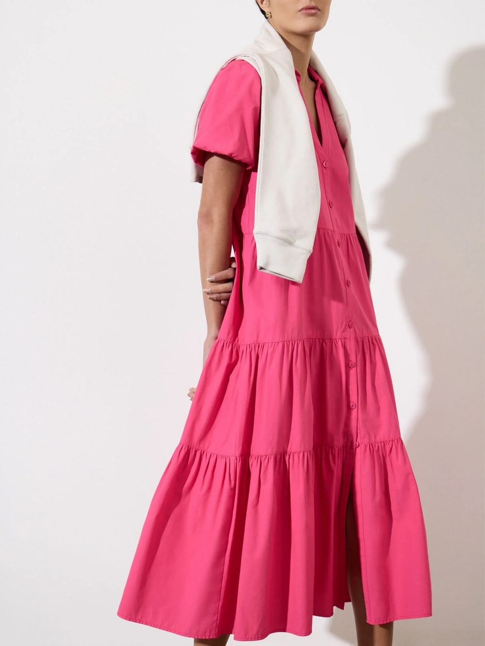 Brochu Walker Vibrant Pink Havana Dress